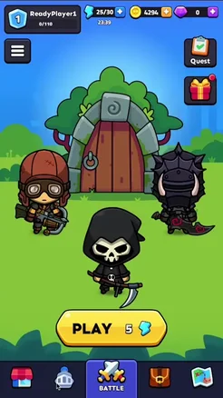 Play Minigames gameplay animation